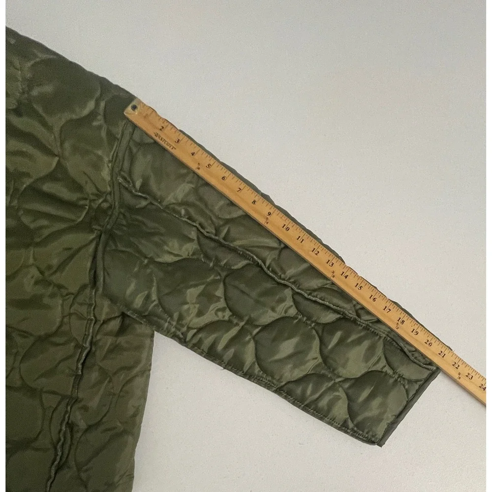 Rothco Ultra Force US Army Mens Field Coat Liner Olive Green Quilted XL Regular